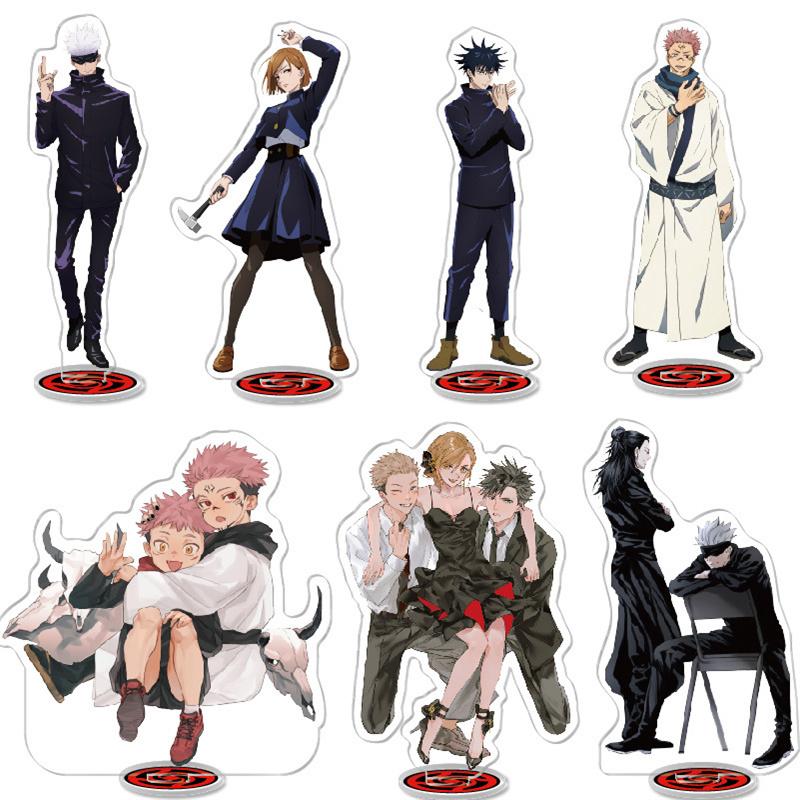 Keychains Anime Figure Jujutsu Kaisen Yuji Itadori Cosplay Acrylic Cute Accessories Stand Model Plate Desk Decor
Keychains Anime Figure Jujutsu Kaisen Yuji Itadori Cosplay Acrylic Cute Accessories Stand Model Plate Desk Decor