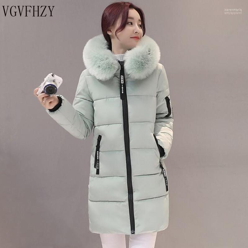 Winter Female Down Cotton Jacket Large Fur Collar Hooded Parka Padded Mid-Long Coat Women Thick Warm Outwear Ladies LY1069 Kare22, Pink
Winter Female Down Cotton Jacket Large Fur Collar Hooded Parka Padded Mid-Long Coat Women Thick Warm Outwear Ladies LY1069 Kare22, Pink