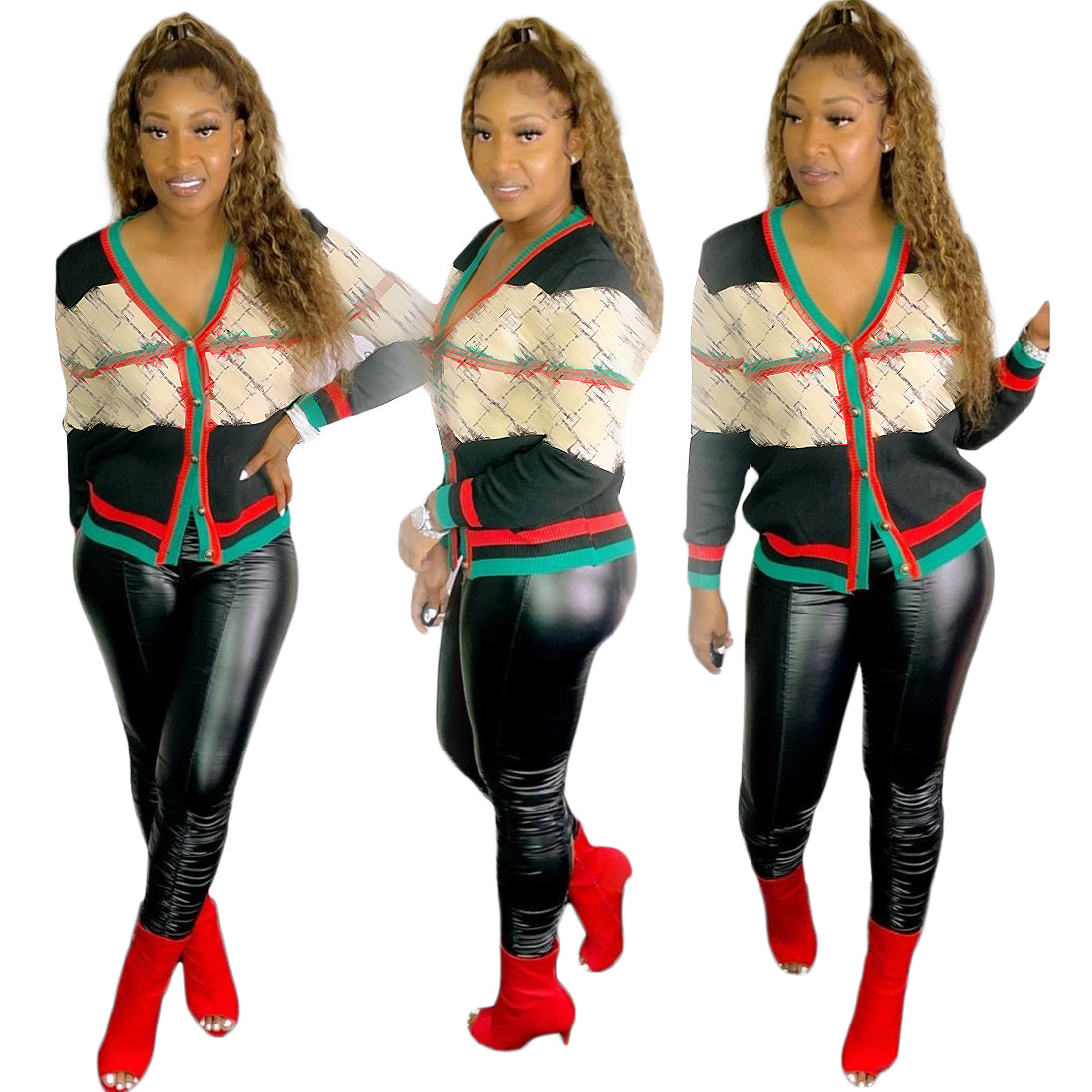 Women Knit Cardigan Coat 2022 Spring V-neck Fashion Elegant Sweater Loose Button Down Casual Jacket, Black
Women Knit Cardigan Coat 2022 Spring V-neck Fashion Elegant Sweater Loose Button Down Casual Jacket, Black