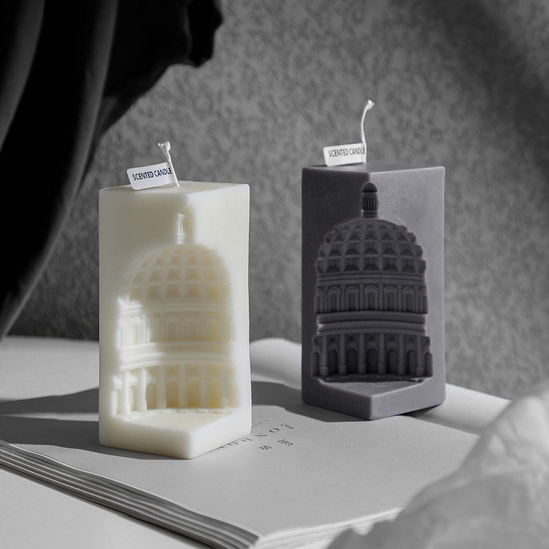 Nordic style decorative aromatic candles for house modern home decoration accessories for living room photo props scented candle