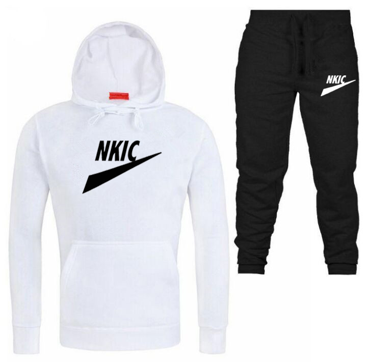 2 Piece Sets Tracksuit Brand LOGO Men Hooded Sweatshirt Pants Pullouver Hoodie Sportwear Suit Male Joggers Autumn Set Clothes, Pink 1
2 Piece Sets Tracksuit Brand LOGO Men Hooded Sweatshirt Pants Pullouver Hoodie Sportwear Suit Male Joggers Autumn Set Clothes, Pink 1