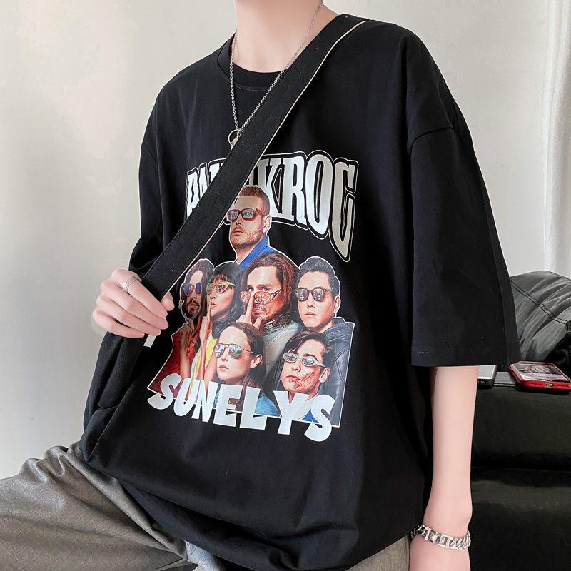Men' T-Shirts Funny People Printed Men' Tshirt Streetwear Oversized Short Sleeve O Neck T-shirt Harajuku Casual Clothing 5XLMen' MenM, Black
Men' T-Shirts Funny People Printed Men' Tshirt Streetwear Oversized Short Sleeve O Neck T-shirt Harajuku Casual Clothing 5XLMen' MenM, Black
