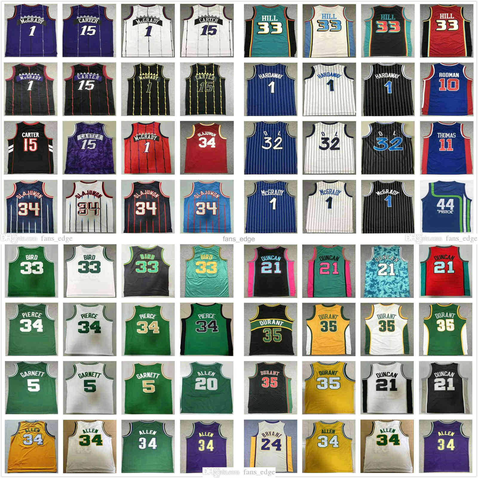 Retro Vince 15 Carter Basketball Jerseys Tracy 1 McGrady Hakeem 34 Olajuwon 5 Kevin Garnett 20 Ray Allen 34 Paul Pierce Tim 21 Duncan Kevin, Tell us which one
Retro Vince 15 Carter Basketball Jerseys Tracy 1 McGrady Hakeem 34 Olajuwon 5 Kevin Garnett 20 Ray Allen 34 Paul Pierce Tim 21 Duncan Kevin, Tell us which one