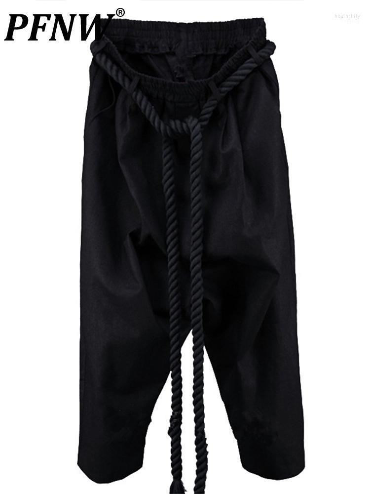 Men's Pants Darkwear Loose Tide Men's Capris Harem Hairstylist Hanging Crotch Techwear Fashion Casual Calf-length 12A3175Men's Heat22, Black
Men's Pants Darkwear Loose Tide Men's Capris Harem Hairstylist Hanging Crotch Techwear Fashion Casual Calf-length 12A3175Men's Heat22, Black