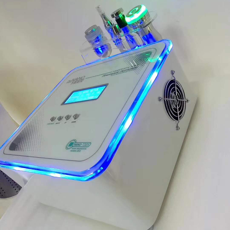 Multifunctional 4 in 1 Mesotherapy Facial Beauty Machine Bipolar RF Lifting Micro Needling System Cold Hammer Microcurrent BIO LED Therapy Anti Aging 