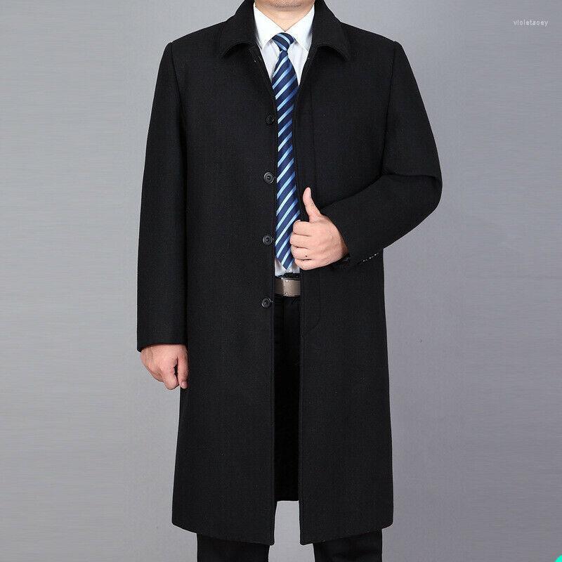 Men's Wool & Blends Men Overcoat Outerwear Suits Regular Fit Extra Long Jacket Blazer Blend Costume Homme Black Viol22
Men's Wool & Blends Men Overcoat Outerwear Suits Regular Fit Extra Long Jacket Blazer Blend Costume Homme Black Viol22