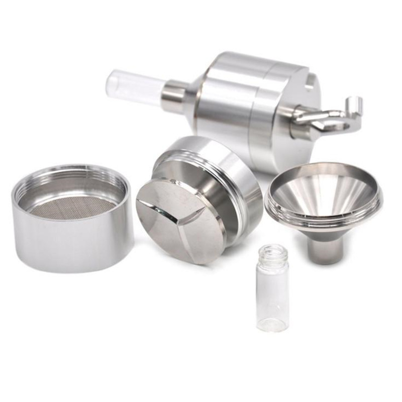 Funnel shape herb grinder Other smoking acceeories 3 parts Tobacco herbs 44mm aluminum Hand Crank sliver colors Cigarette grinders
Funnel shape herb grinder Other smoking acceeories 3 parts Tobacco herbs 44mm aluminum Hand Crank sliver colors Cigarette grinders
