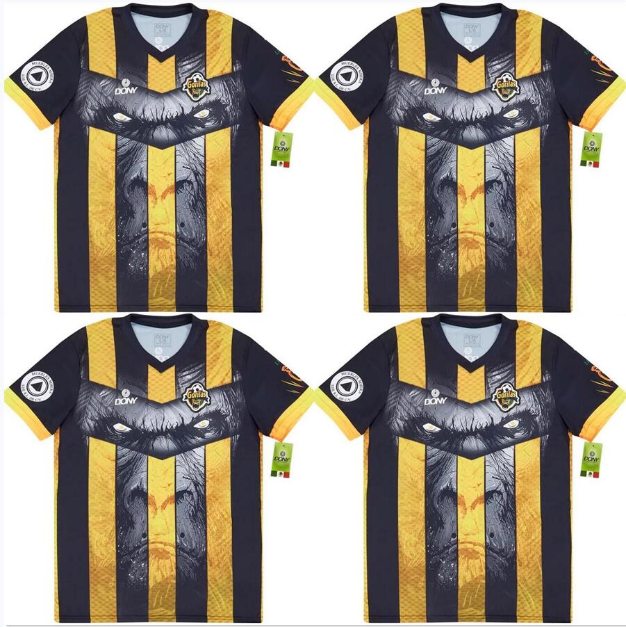 21 22 23 Gorilas de Juanacatlán soccer jersey 2021 2022 football shirts men adult Camiseta short sleeve shirts, Yellow
21 22 23 Gorilas de Juanacatlán soccer jersey 2021 2022 football shirts men adult Camiseta short sleeve shirts, Yellow