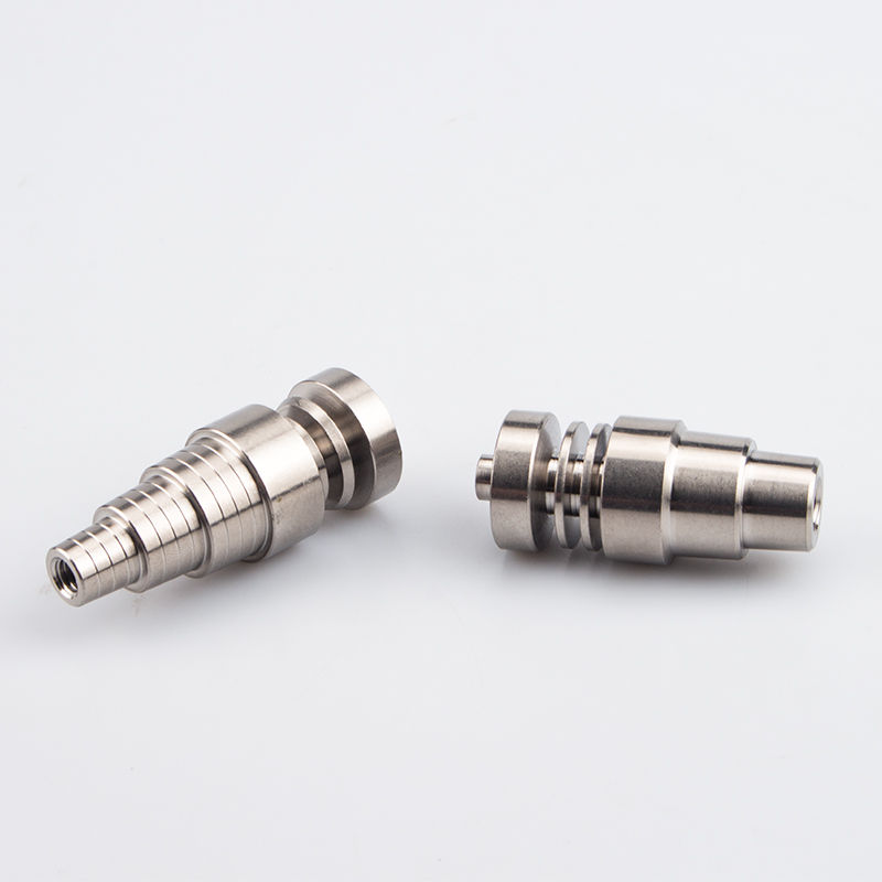 T003/T004 Smoking Accessory Universal 6 in 1 Titanium Nails 10mm/14mm/18mm Male Female Gr2 Dabber Nail Glass Water Pipes Dab Rig Bong Tool
T003/T004 Smoking Accessory Universal 6 in 1 Titanium Nails 10mm/14mm/18mm Male Female Gr2 Dabber Nail Glass Water Pipes Dab Rig Bong Tool