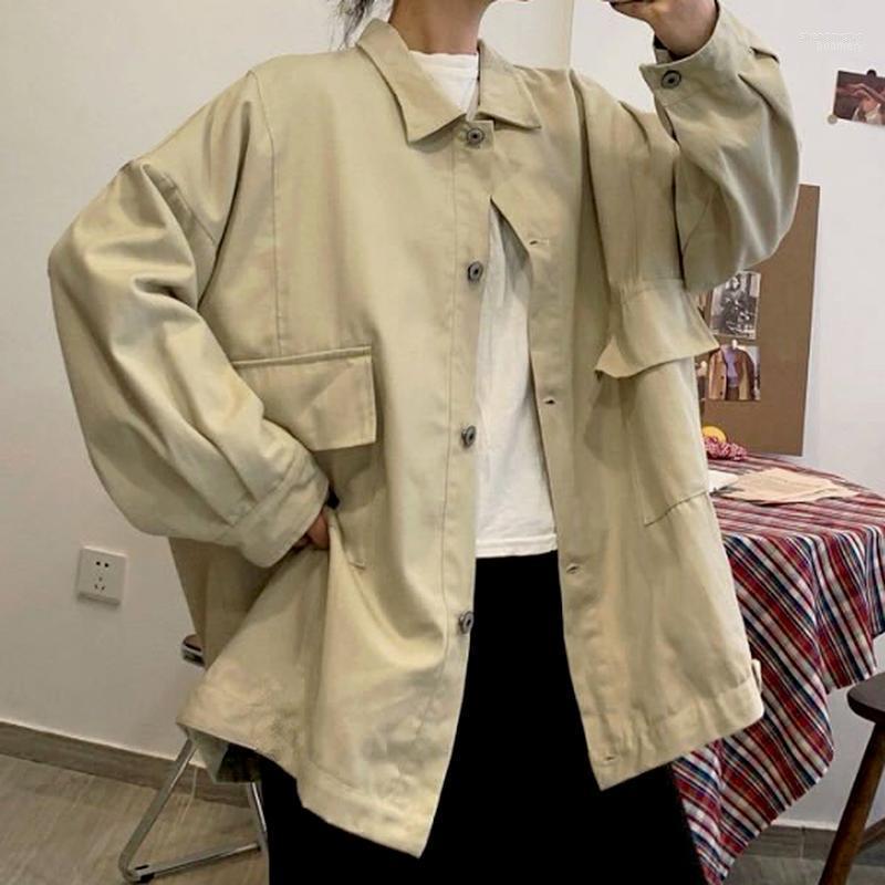 Women' Jackets Casual Jacket Couple Windbreaker Loose Street Denim 2022 Spring And Autumn Solid Color All-match Women Female
Women' Jackets Casual Jacket Couple Windbreaker Loose Street Denim 2022 Spring And Autumn Solid Color All-match Women Female
