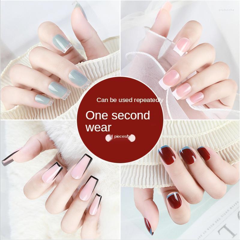 False Nails Set Long Ballet Short Fake Art Tip Full Cover Designed Crescent Soild Color Artificial Press On Nail Tips Prud22, F783-3
False Nails Set Long Ballet Short Fake Art Tip Full Cover Designed Crescent Soild Color Artificial Press On Nail Tips Prud22, F783-3