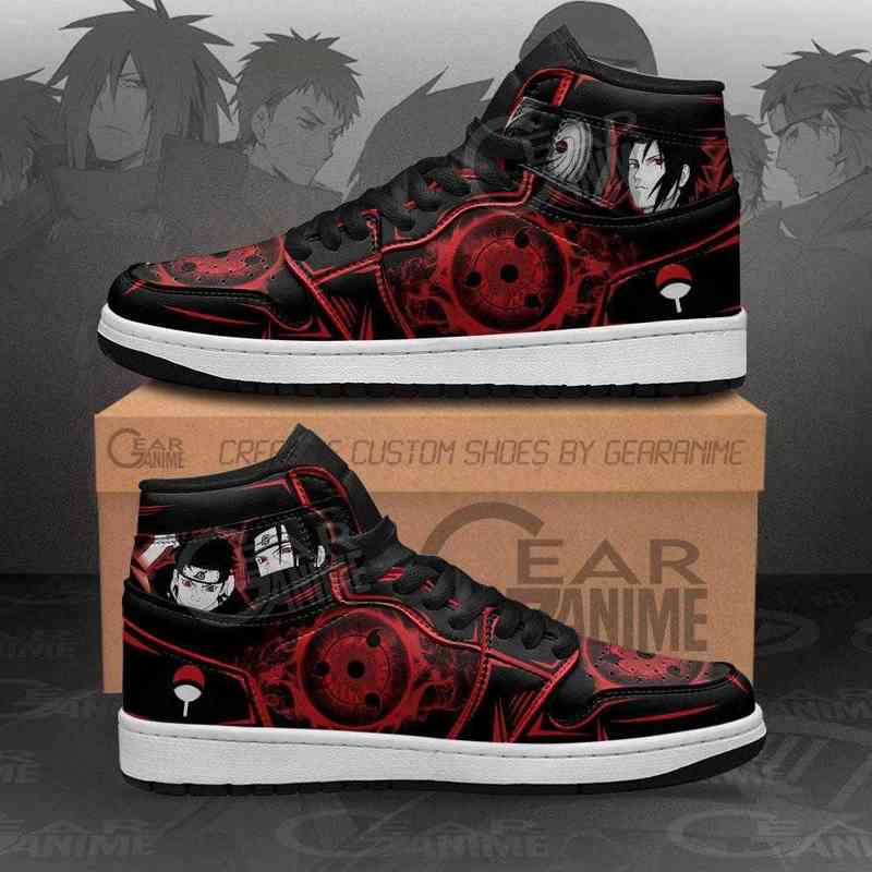 Sharingan Eyes Sneakers Anime Shoes, Others