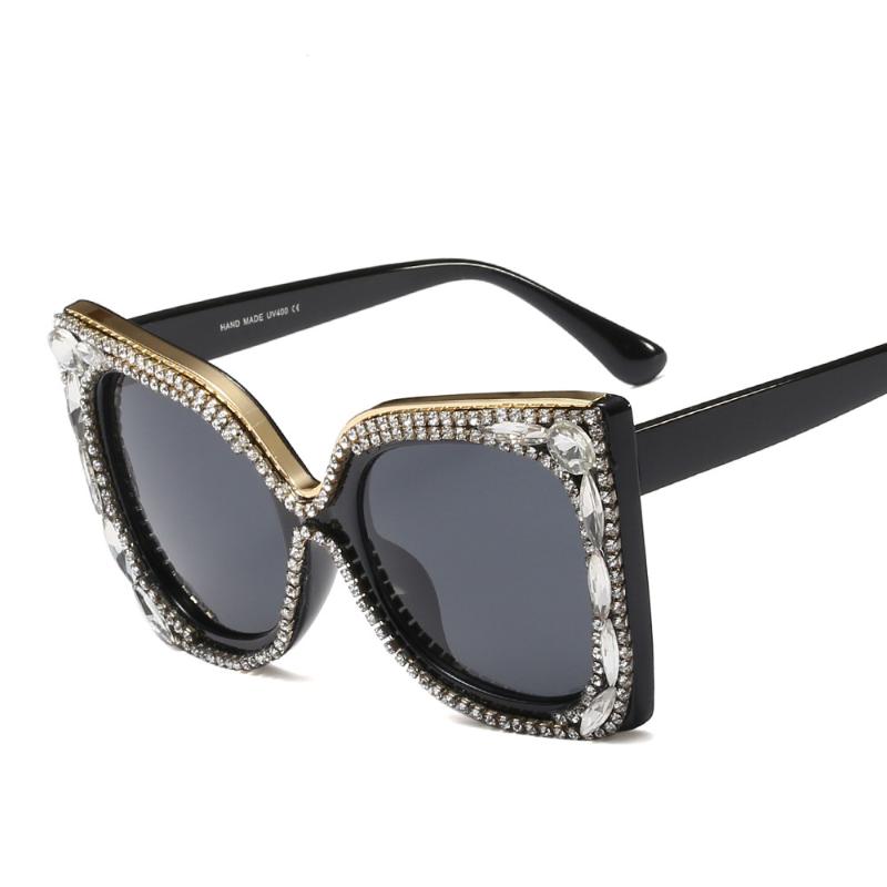 Sunglasses Trend Large Frame Retro Women 2022 Fashion Personality Crystal Rhinestones Ladies Sun Glasses Gafas De SolSunglasses 
Sunglasses Trend Large Frame Retro Women 2022 Fashion Personality Crystal Rhinestones Ladies Sun Glasses Gafas De SolSunglasses