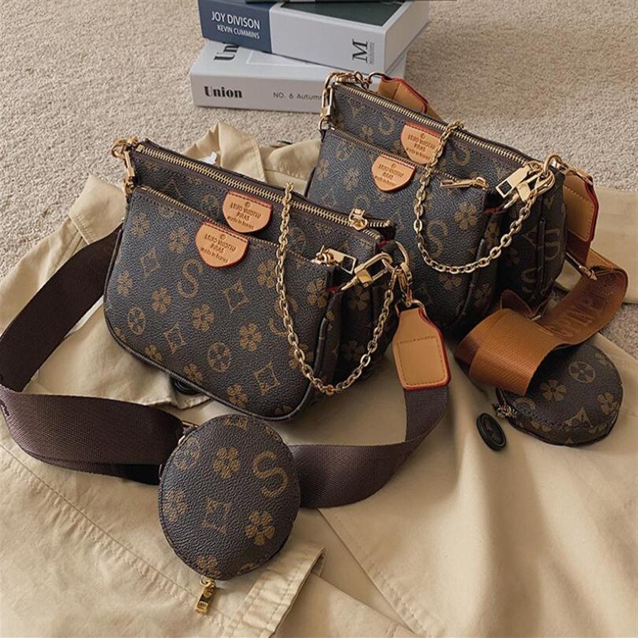 3in1 Sets Women Crossbody Bag 2021 Fashion Classic Printed Pattern Shoulder Messenger Chain Bags Ladies Fashionable Purses338w, Brown
3in1 Sets Women Crossbody Bag 2021 Fashion Classic Printed Pattern Shoulder Messenger Chain Bags Ladies Fashionable Purses338w, Brown