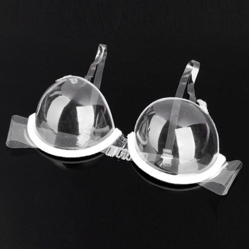 Bras Women Sexy Transparent Clear Push Up Bra 3/4 Cup Polyurethane Ultra-thin Strap Invisible UnderwearBras, Transparent 40
Bras Women Sexy Transparent Clear Push Up Bra 3/4 Cup Polyurethane Ultra-thin Strap Invisible UnderwearBras, Transparent 40