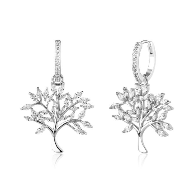 Fashion High Quality Copper Zircon Dangle Earrings for WomenTree of life color Jewellery Gift Friend
Fashion High Quality Copper Zircon Dangle Earrings for WomenTree of life color Jewellery Gift Friend