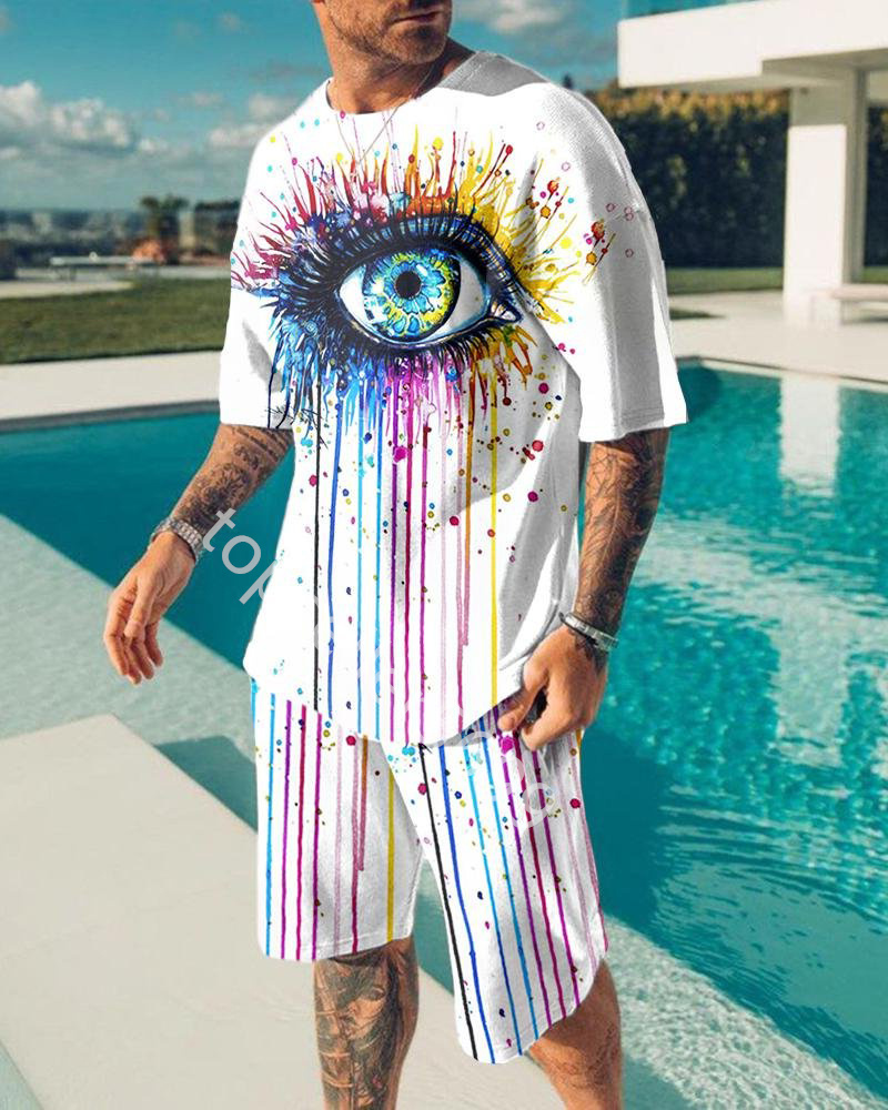 2022 men's Tracksuits and field wear men Hawaiian printed summer Harajuku short sleeved shirt beach shorts casual wear set 2 pieces, Customize
2022 men's Tracksuits and field wear men Hawaiian printed summer Harajuku short sleeved shirt beach shorts casual wear set 2 pieces, Customize