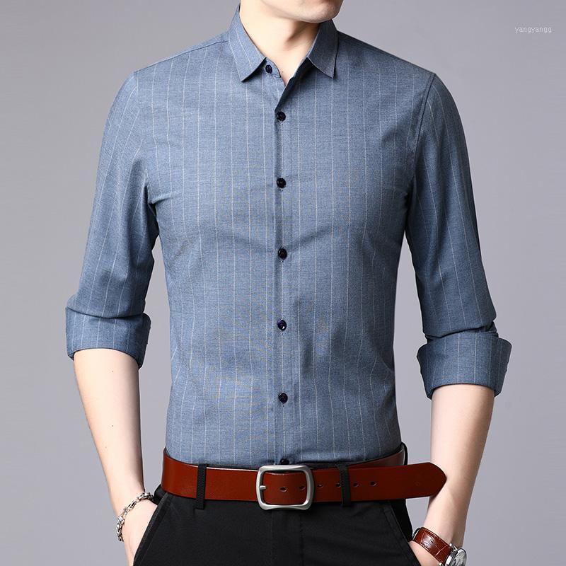 Men's Casual Shirts 2022 Spring And Autumn Fashion Long-sleeved Shirt Men Slim Striped Business Zde1678, Gray
Men's Casual Shirts 2022 Spring And Autumn Fashion Long-sleeved Shirt Men Slim Striped Business Zde1678, Gray