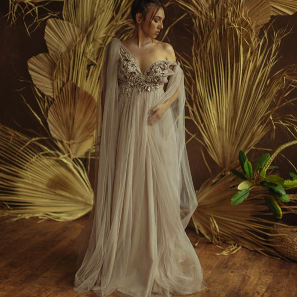 2022 Boho Maternity Wraps Gowns for Photography Lace Applique V Neck A Line Pregnancy Dress Baby Shower Women Clothes Bridal Party Wear, Ecru white
2022 Boho Maternity Wraps Gowns for Photography Lace Applique V Neck A Line Pregnancy Dress Baby Shower Women Clothes Bridal Party Wear, Ecru white