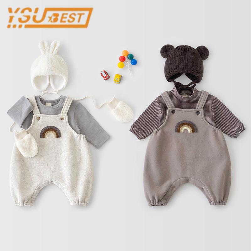 Jumpsuits Baby Boy Girls Rompers Clothes Sleeveless Outfit Jumpsuit Cotton Soft Spring Rainbow Printing Toddler ClothingJumpsuits, 221t03 beige
Jumpsuits Baby Boy Girls Rompers Clothes Sleeveless Outfit Jumpsuit Cotton Soft Spring Rainbow Printing Toddler ClothingJumpsuits, 221t03 beige