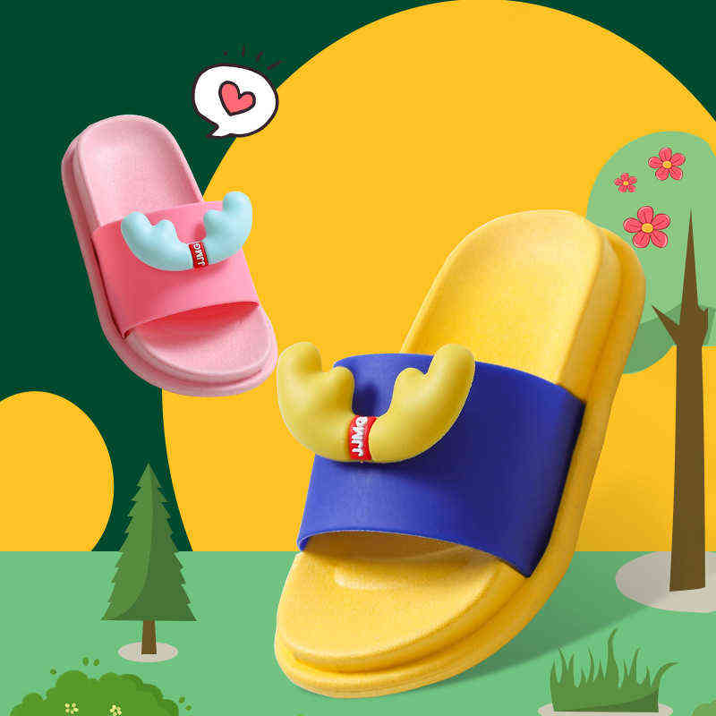 Slippers For Boy Girl Home Soft Platform Shoes Sandals Baby Indoor Cartoon Women Slides Summer Outdoor Antlers Children Slippers G220415, Blue
Slippers For Boy Girl Home Soft Platform Shoes Sandals Baby Indoor Cartoon Women Slides Summer Outdoor Antlers Children Slippers G220415, Blue