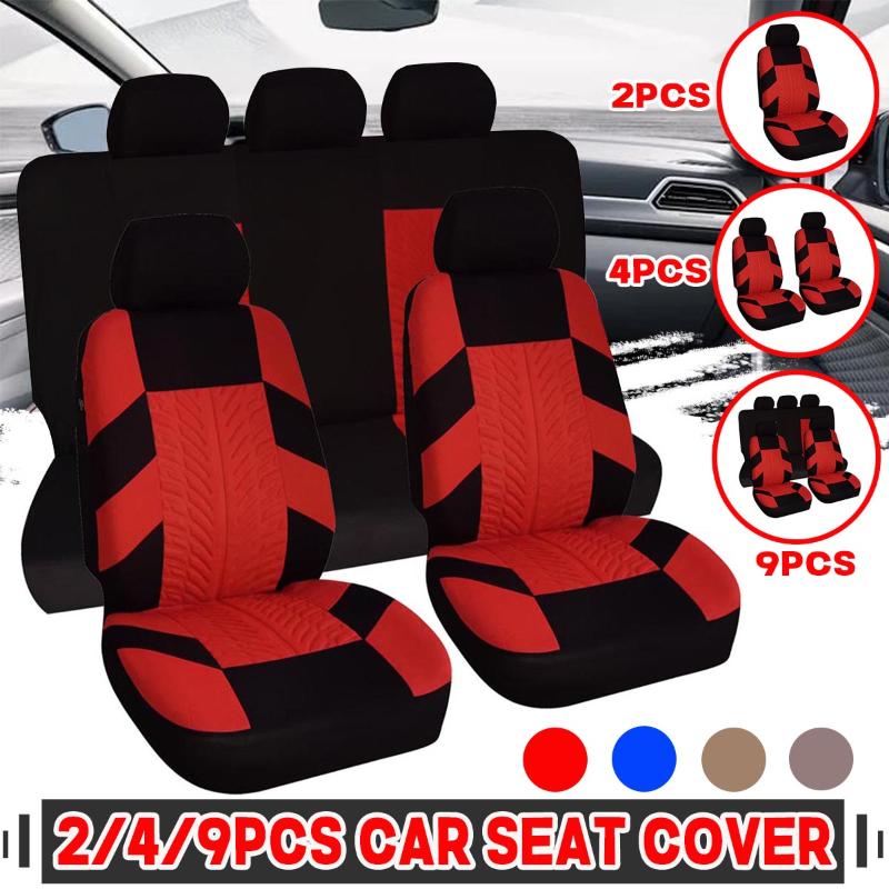 Car Covers 2/4/9pcs Van Truck Seat Cover Set Universal Cushion Protector Front And Rear Row With Separate Headrest CoverCar
Car Covers 2/4/9pcs Van Truck Seat Cover Set Universal Cushion Protector Front And Rear Row With Separate Headrest CoverCar