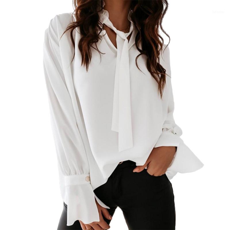 White Casual Loose Bandage Women Spring Long Sleeve Blouse Shirt Office Ladies Elegant Korean Tops 2022 SJ5868M Women' Blouses & Shirts
White Casual Loose Bandage Women Spring Long Sleeve Blouse Shirt Office Ladies Elegant Korean Tops 2022 SJ5868M Women' Blouses & Shirts