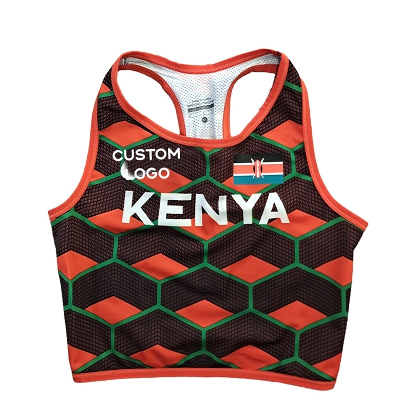 KENYA Women Track&Field Fast Running Tank Tops Suit 4*100 Speed Outfit Customizable Bra 220505, Black
KENYA Women Track&Field Fast Running Tank Tops Suit 4*100 Speed Outfit Customizable Bra 220505, Black