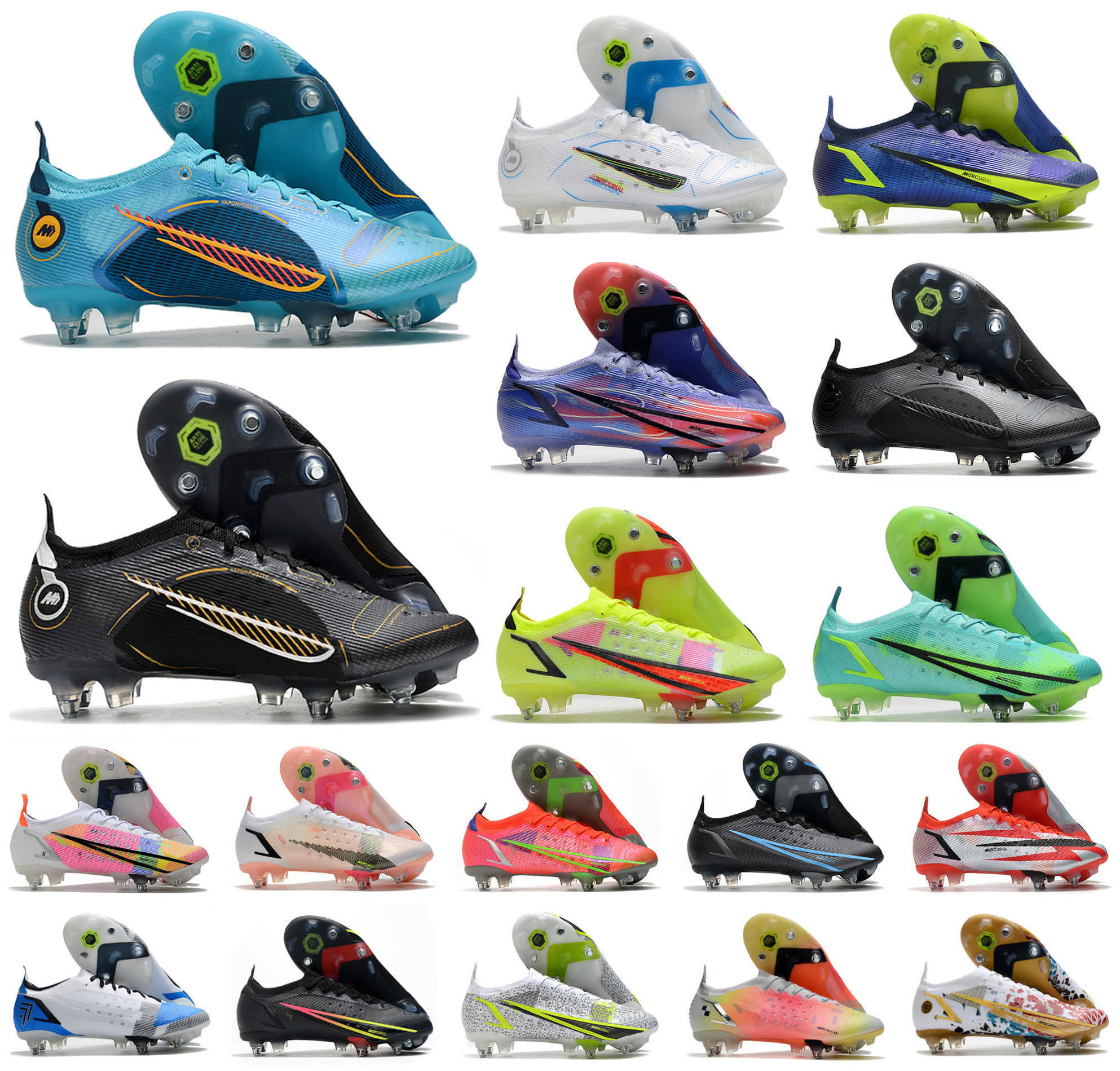 Men Va pors Dragonfly XIV 14 360 Elite SG PRO Anti Clog Soccer Shoes SE Flames Low Women Kids Football Boots Cleats Size 39-45, 7 sg
Men Va pors Dragonfly XIV 14 360 Elite SG PRO Anti Clog Soccer Shoes SE Flames Low Women Kids Football Boots Cleats Size 39-45, 7 sg