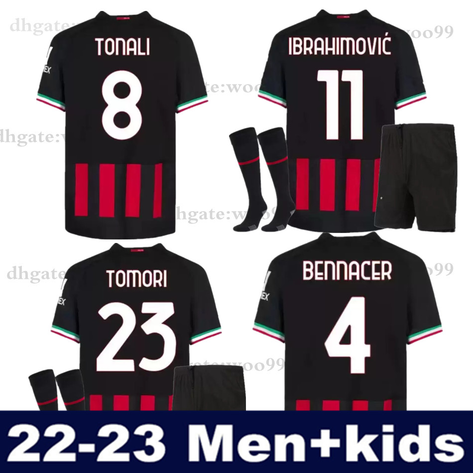 22 23 IBRAHIMOVIC AC home soccer jerseys R LEAO GIROUD jersey PAQUETA ROMAGNOLI BRAHIM 2022 2023 THEO MILAN football shirt HERNANDEZ maillot DIAZ men kids kit
22 23 IBRAHIMOVIC AC home soccer jerseys R LEAO GIROUD jersey PAQUETA ROMAGNOLI BRAHIM 2022 2023 THEO MILAN football shirt HERNANDEZ maillot DIAZ men kids kit