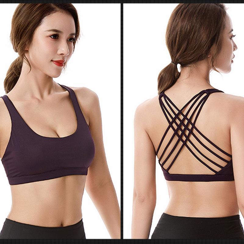 Yoga Outfit Fitness Sports Bra For Women Push Up Solid Cross Back Running Gym Training Workout Femme Padded Underwear Crop Tops FemaleYoga, Black
Yoga Outfit Fitness Sports Bra For Women Push Up Solid Cross Back Running Gym Training Workout Femme Padded Underwear Crop Tops FemaleYoga, Black