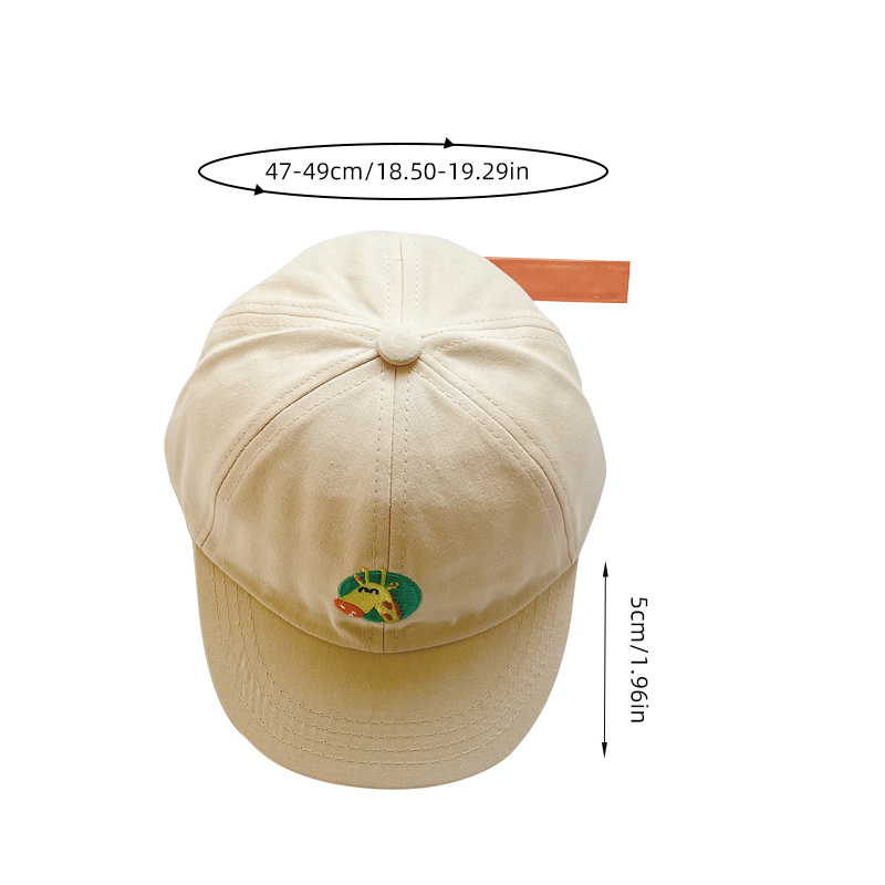 Topi Bisbol Bayi Gambar Binatang Kartun Pelindung Musim Semi Panas Memuncak Perempuan Lakilaki Matahari Anakanak 220611