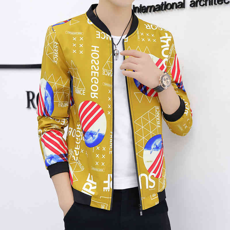 New Coat Men's Spring and Autumn Casual Slim Youth Jacket Breathable Thin Clothes, 33001
New Coat Men's Spring and Autumn Casual Slim Youth Jacket Breathable Thin Clothes, 33001