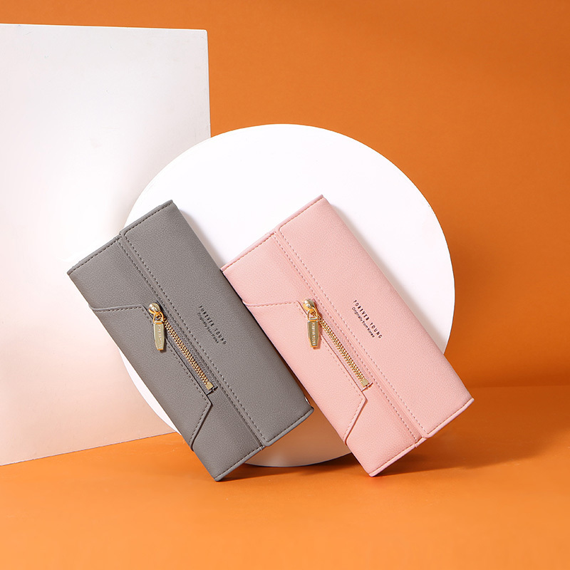 Forever Young Wristlet Clutch Wallet Women Many Departments Female Zipper Ladies Purse Handbag Cell Phone Pocket 220421
