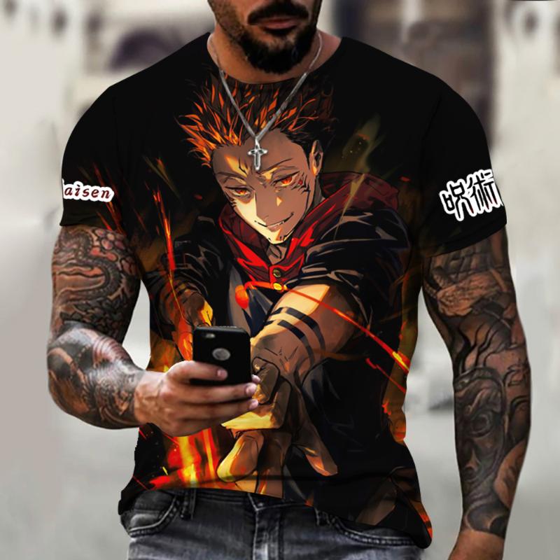 Men's T-Shirts Print Men Clothing Manga Jujutsu Kaisen Itadori Yuji Harajuku Crew Neck Unisex Women Child Short Sleeves Casual Soft In 2022M, Cyj-jjk-0157
Men's T-Shirts Print Men Clothing Manga Jujutsu Kaisen Itadori Yuji Harajuku Crew Neck Unisex Women Child Short Sleeves Casual Soft In 2022M, Cyj-jjk-0157