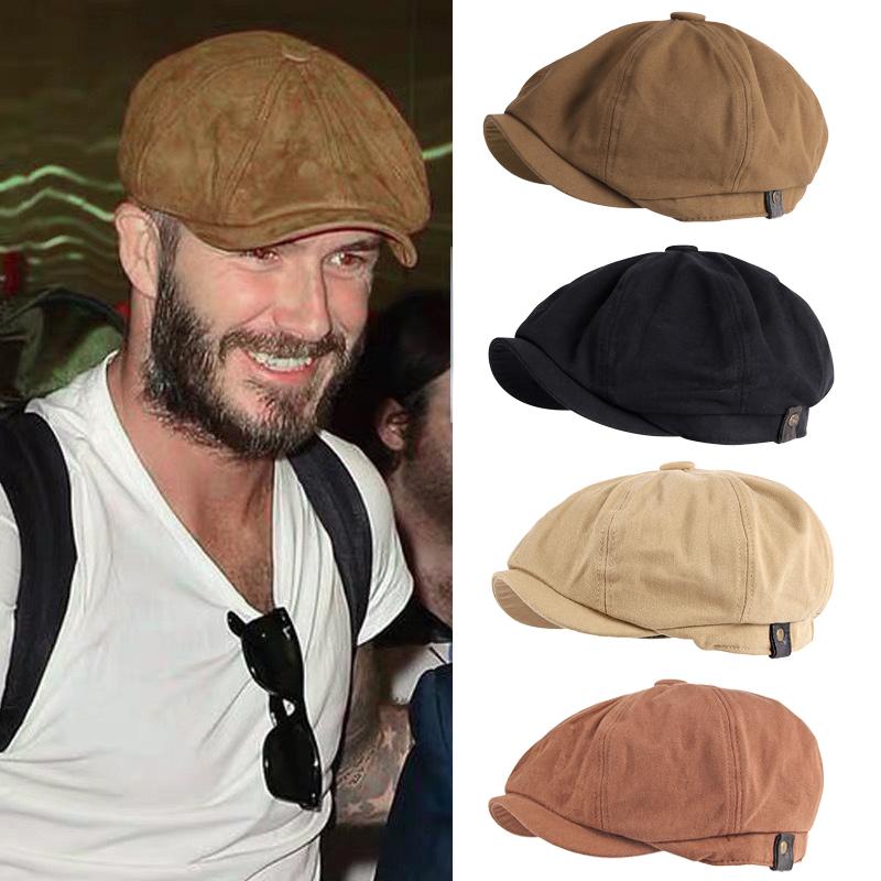 Berets British Style Sboy Cap Men Cotton Ascot Dad Beckham Khaki Male Spring Autumn Vintage Brand Octagonal Flat, Black
Berets British Style Sboy Cap Men Cotton Ascot Dad Beckham Khaki Male Spring Autumn Vintage Brand Octagonal Flat, Black
