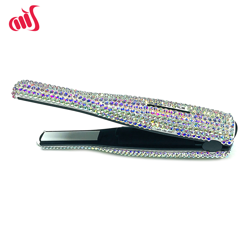 USB Mini Flat Iron Portable Travel Cordless Rechargeable Curling with Power for Hair Straightening and Curler Pink 220623
