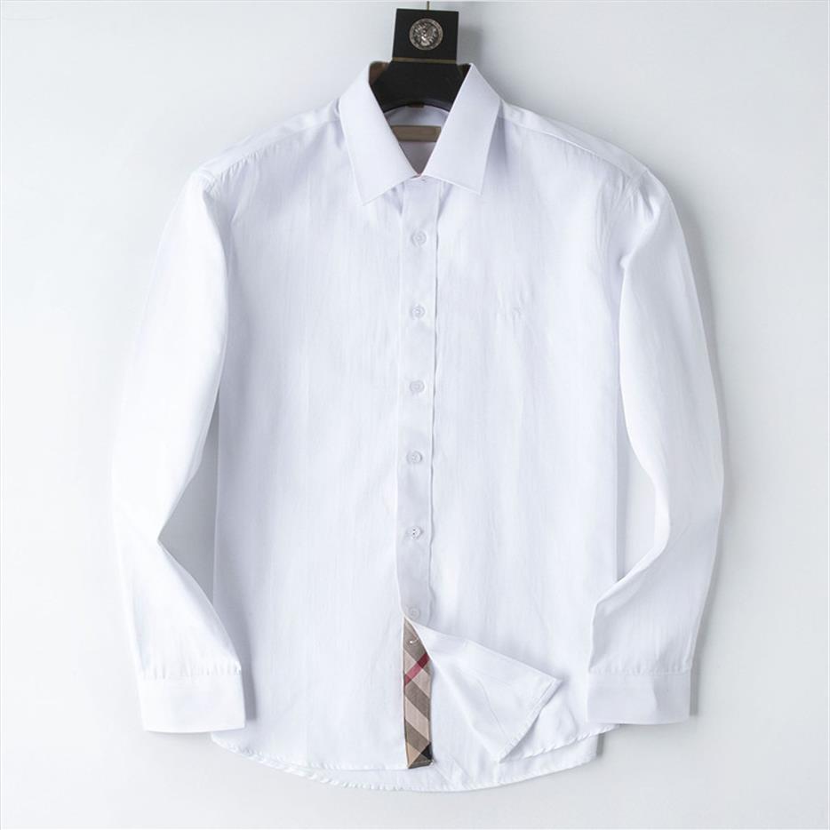 Designers Mens Dress Shirts Business Fashion bberry Casual Classic Long Sleeve Shirt Brands Men Spring Slim chemises marque Clothi239A, 32
Designers Mens Dress Shirts Business Fashion bberry Casual Classic Long Sleeve Shirt Brands Men Spring Slim chemises marque Clothi239A, 32