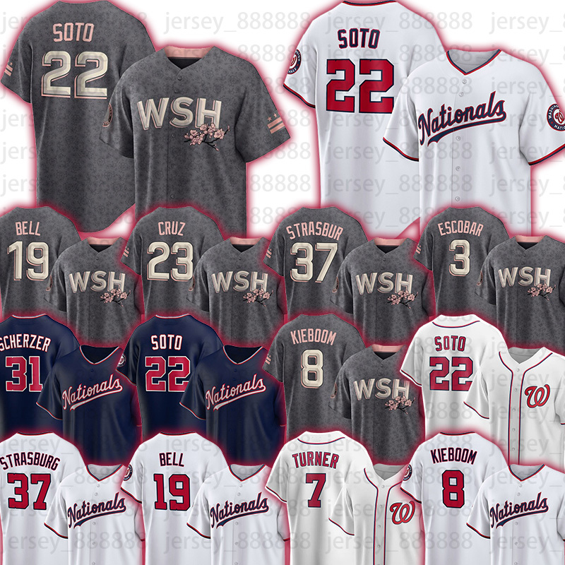 Juan Soto Nationals Stephen Strasburg Carter Kieboom Josh Bell Cherry Blossom City Connect Nelson Cruz Alcides Escobar Maikel Franco Cesar Hernandez Keibert Ruiz, Custom cool base men jersey
Juan Soto Nationals Stephen Strasburg Carter Kieboom Josh Bell Cherry Blossom City Connect Nelson Cruz Alcides Escobar Maikel Franco Cesar Hernandez Keibert Ruiz, Custom cool base men jersey