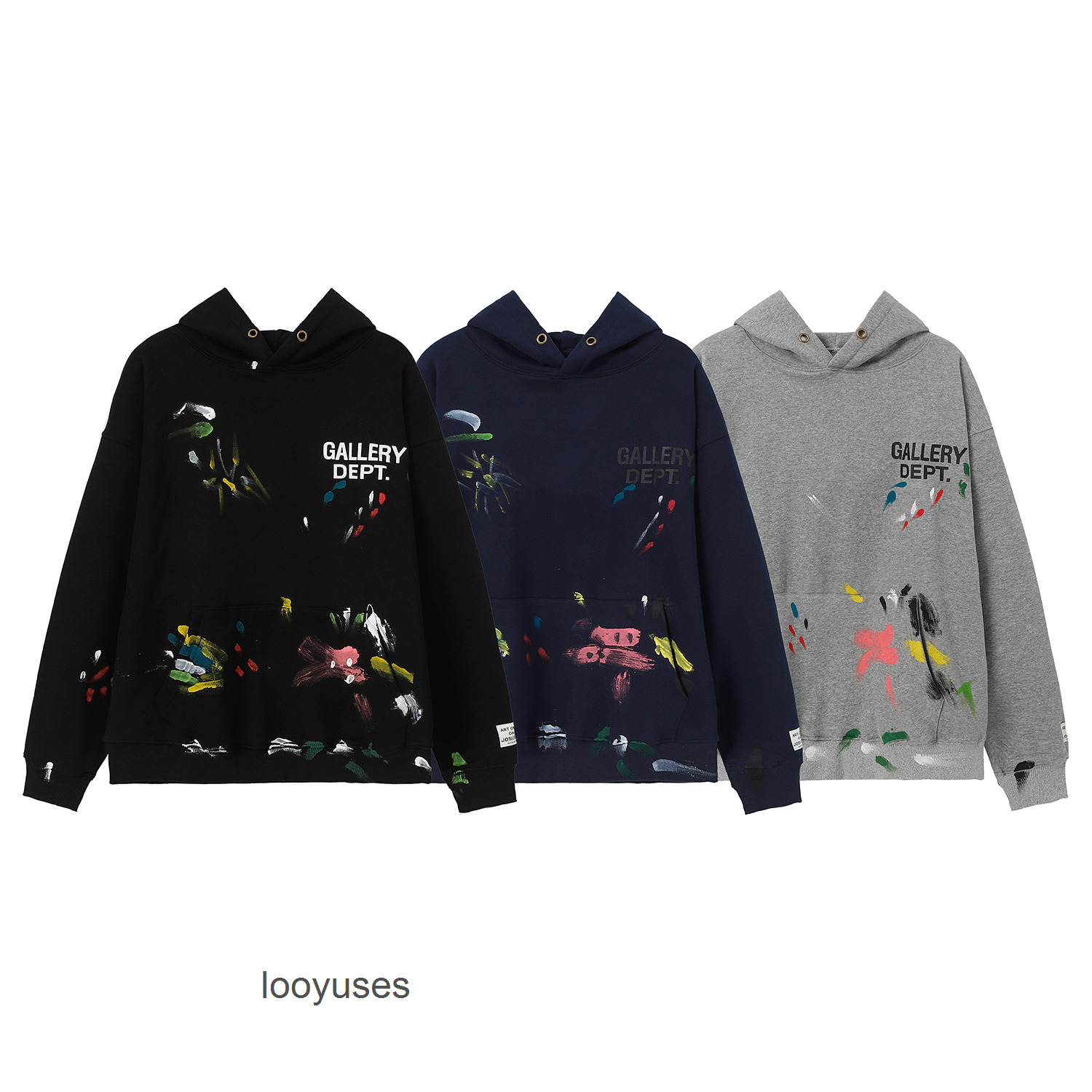 Man Sweater Fashion Hoodie Galleryes Dept Hoodies Sweaters Gary Trendy Graffiti Splashing Letters Printed Hip Hop Men Women's Casual
Man Sweater Fashion Hoodie Galleryes Dept Hoodies Sweaters Gary Trendy Graffiti Splashing Letters Printed Hip Hop Men Women's Casual