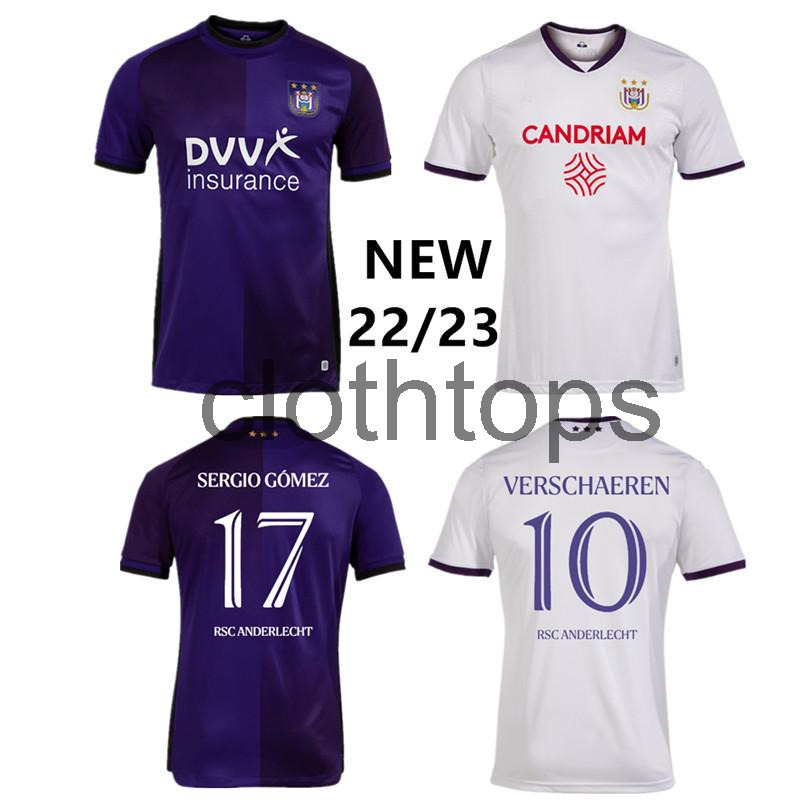 Men's T-Shirts ANDERLECHT VERSCHUEREN 2022 23 Customize Jersey VERBRUGGEN KOMPANY REFAELOV Men T-shirtMen's, Auburn
Men's T-Shirts ANDERLECHT VERSCHUEREN 2022 23 Customize Jersey VERBRUGGEN KOMPANY REFAELOV Men T-shirtMen's, Auburn
