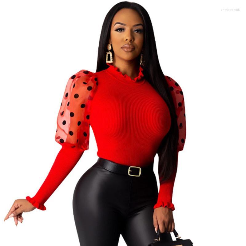 Women' Blouses Women' & Shirts Sheer Mesh See-through Puff Sleeve Blouse Women 2022 Elegant Slim Polka Dot Womens Tops And Office, Black
Women' Blouses Women' & Shirts Sheer Mesh See-through Puff Sleeve Blouse Women 2022 Elegant Slim Polka Dot Womens Tops And Office, Black