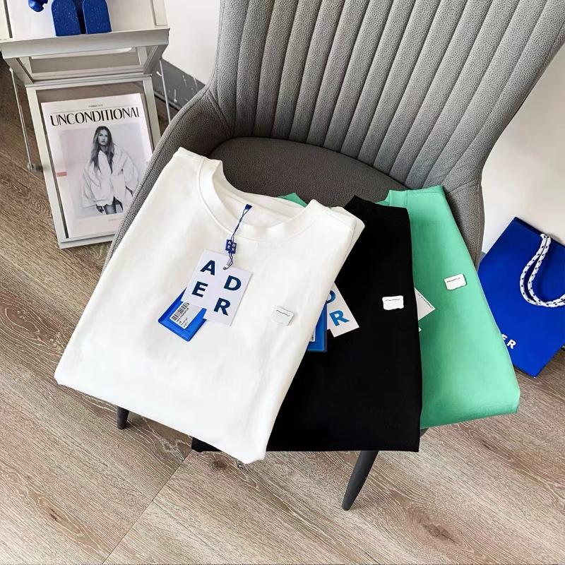 Men's T-Shirts High-quality ADER ERROR Chest Leather Label Short-sleeved Korean Men's And Women's Summer Loose Cotton Minimalist Cou, Black
Men's T-Shirts High-quality ADER ERROR Chest Leather Label Short-sleeved Korean Men's And Women's Summer Loose Cotton Minimalist Cou, Black