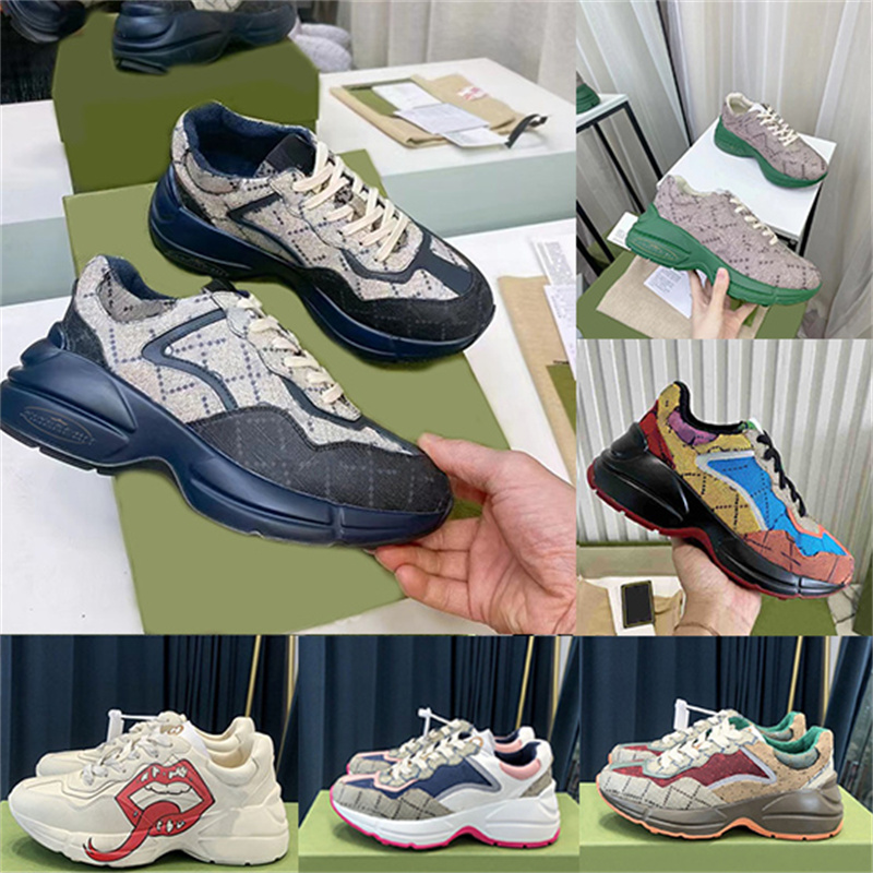 Designer Sneakers Rhyton Casual Shoes Men Women Trainers Vintage Daddy Sneaker Chaussures Multicolor Platform Shoe, Color 10
Designer Sneakers Rhyton Casual Shoes Men Women Trainers Vintage Daddy Sneaker Chaussures Multicolor Platform Shoe, Color 10