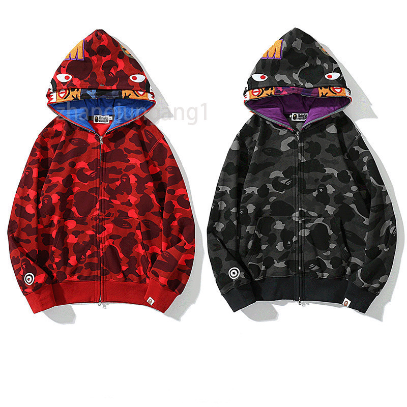 2022 Designer Luxury Autumn And Winter Apes Fashion Shark Stitched Laminated Hat Pocket Double Hat Men And Women Zipper Hooded Cardigan Sweater, Red
2022 Designer Luxury Autumn And Winter Apes Fashion Shark Stitched Laminated Hat Pocket Double Hat Men And Women Zipper Hooded Cardigan Sweater, Red