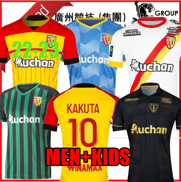 21  23 RC Lens maillot soccer jerseys KAKUTA GANAGO SOTOCA FOFANA GRADIT FORTES BANZA CAHUZAC DOUCOURE 2022 2023 Football Shirts kids Kits Special Edition, 22/23 third 1 
21  23 RC Lens maillot soccer jerseys KAKUTA GANAGO SOTOCA FOFANA GRADIT FORTES BANZA CAHUZAC DOUCOURE 2022 2023 Football Shirts kids Kits Special Edition, 22/23 third 1