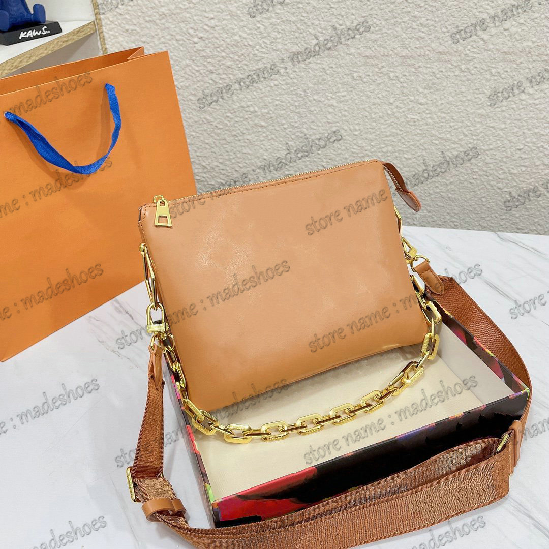 Camel COUSSIN PM Shoulder Bag Puffy Monograms Embossed Handbag Womens Designer Handle Bag With Thick Gold-color Chain Luxurys Clutch Purse Wallet
Camel COUSSIN PM Shoulder Bag Puffy Monograms Embossed Handbag Womens Designer Handle Bag With Thick Gold-color Chain Luxurys Clutch Purse Wallet