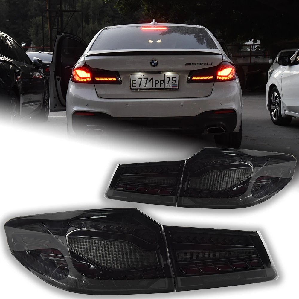 Car Tail Lights for BMW G38 LED Tail Light 20 17-2022 525i 530i G30 F90 Rear Fog Brake Dynamic Turn Signal Taillights