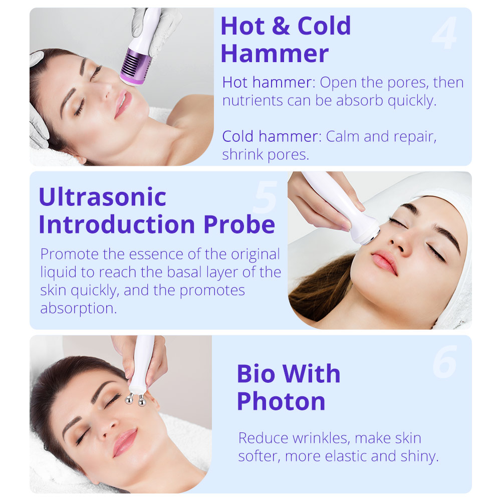 New Generation Microdermabrasion Skin Care Machine Exfoliator Face Lifting Anti Wrinkle Water Oxygen Facial Beauty Equipment