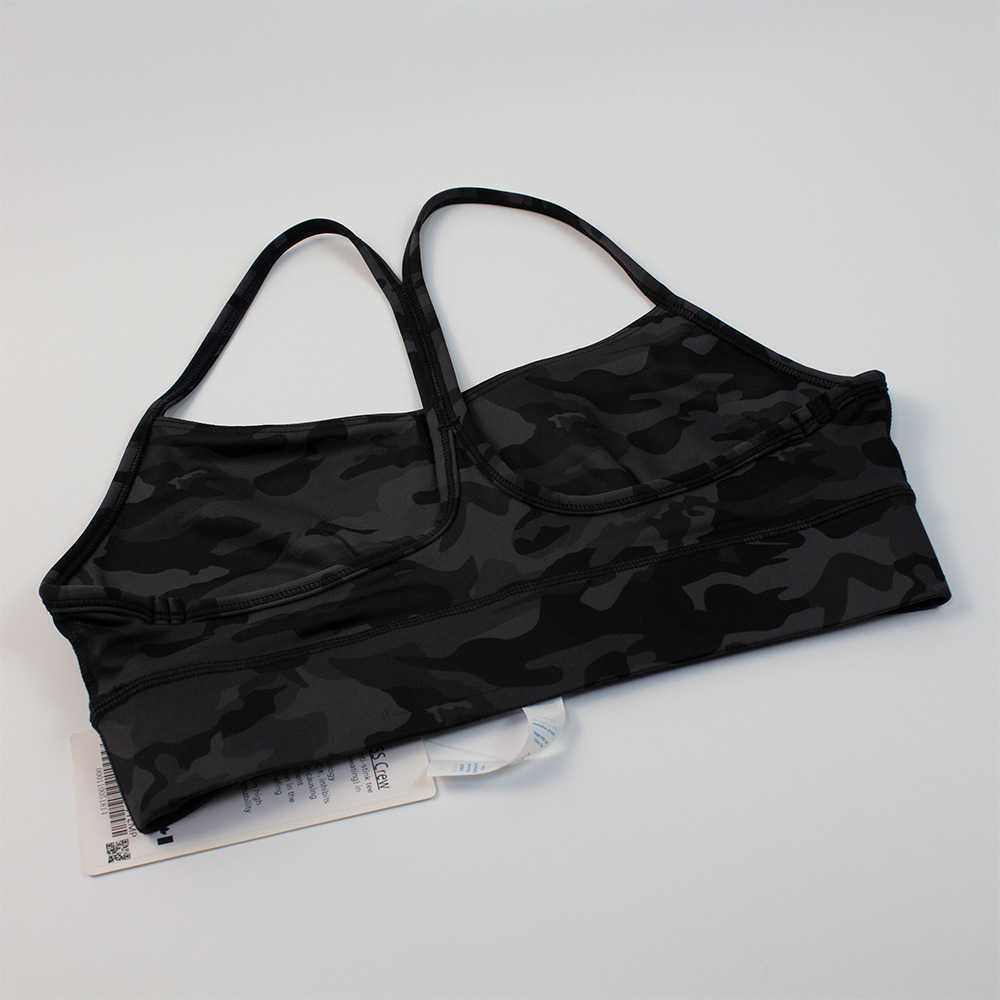 Yoga Bra Flowy Women's Sports Underwear Nulu Double-sided Matte Camouflage Gym Vest Running Fitness Training Tank Top, Camouflage black y bra
Yoga Bra Flowy Women's Sports Underwear Nulu Double-sided Matte Camouflage Gym Vest Running Fitness Training Tank Top, Camouflage black y bra
